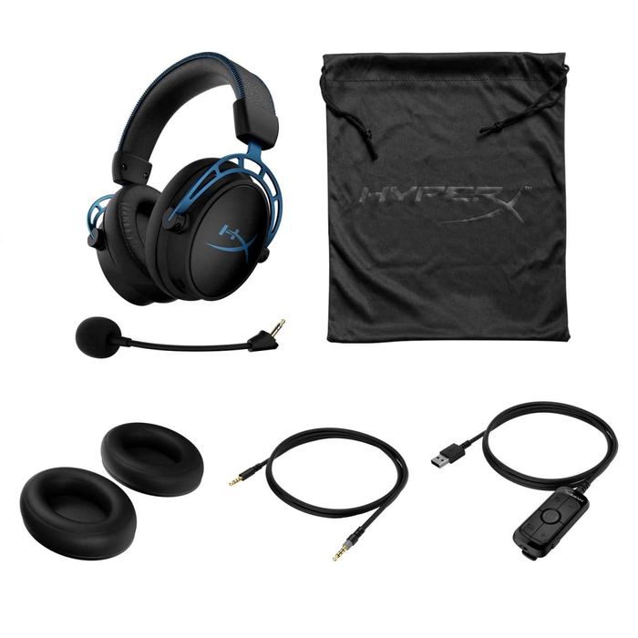 Наушники HyperX Cloud Alpha S Синий цвет