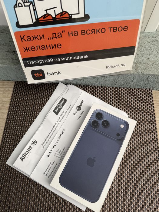 НОВ!512Gb 24м ЗАСТРАХОВКА + ГАРАНЦИЯ iPhone 17 Pro Max Deep Blue