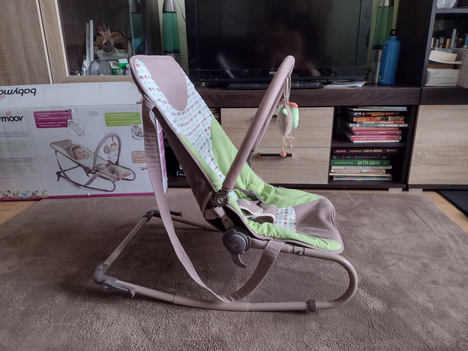 Babymoov - Шезлонг с играчки Bubbel