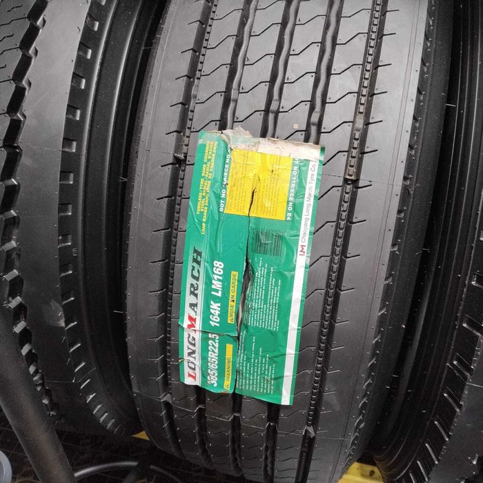 шины 385/65R22.5 LongMarch руль, прицеп