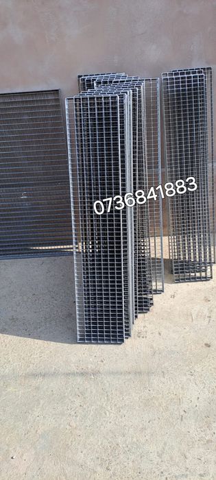 Trepte Metalice Zincate 79x125 cm