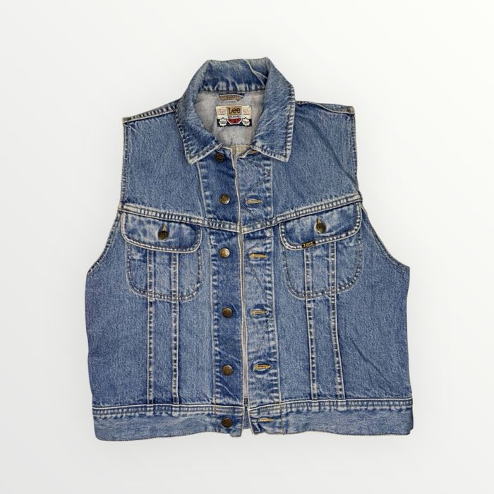 Дамски дънков елек LEE