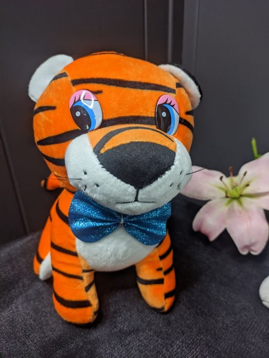 Тигр игрушки мягкие