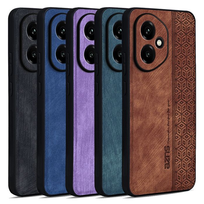 Honor 400 / AZNS LEATHER Кожен кейс гръб