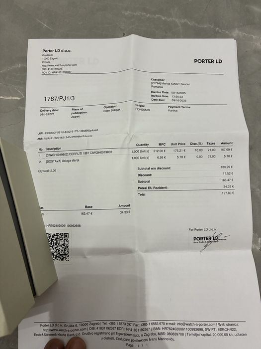 Cerruti Baccio 1881 41mm