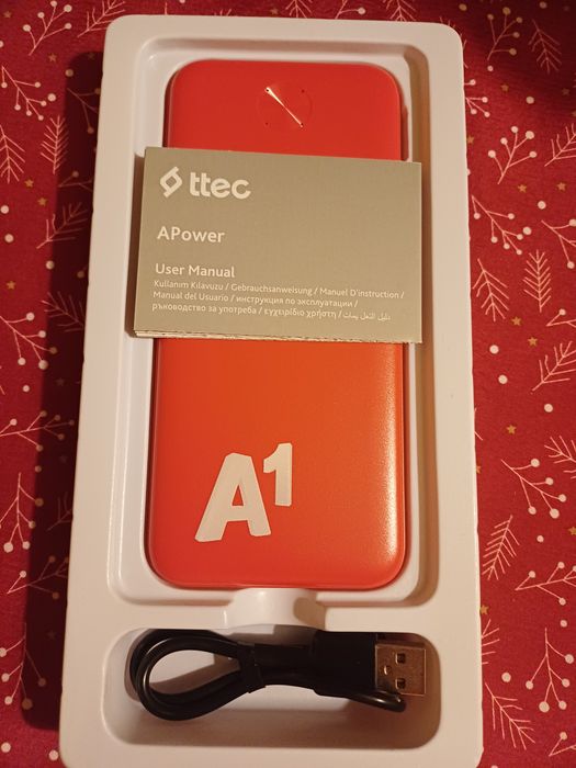Преносима батерия ttec 10.000 mAh