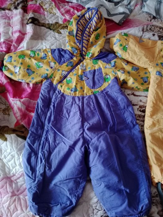 Детские комбинезоны осень