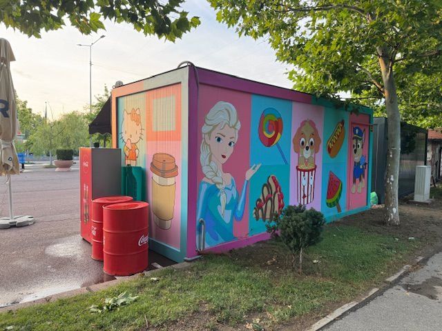 Container comercial streetfood/horeca cu posibilitate amplasare