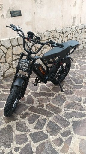 НОВИ! Електрически Велосипед HEADEER BK20 (750W, 48V 20Ah,50km/h) – Fat Bike E Bike