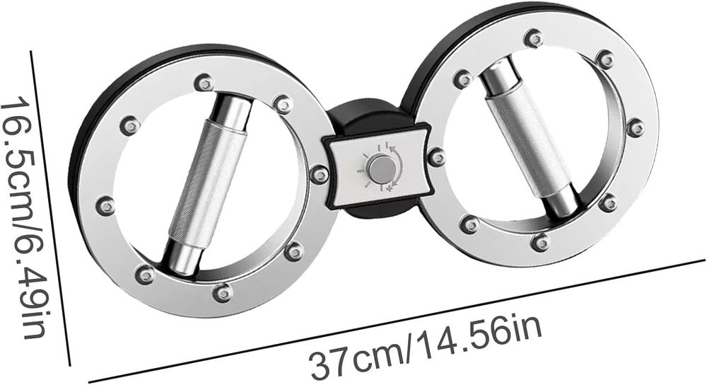 Aparat Multifuncțional de Rotație, Zoco Body Fit®, SpinGear, Crom