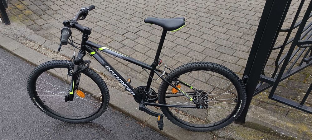 Bicicletă MTB Rockrider ST500 24" Negru Copii 9-12 ani - ROCKRIDER
