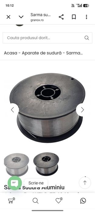 Rola Sarma Aluminiu 2.4 mm