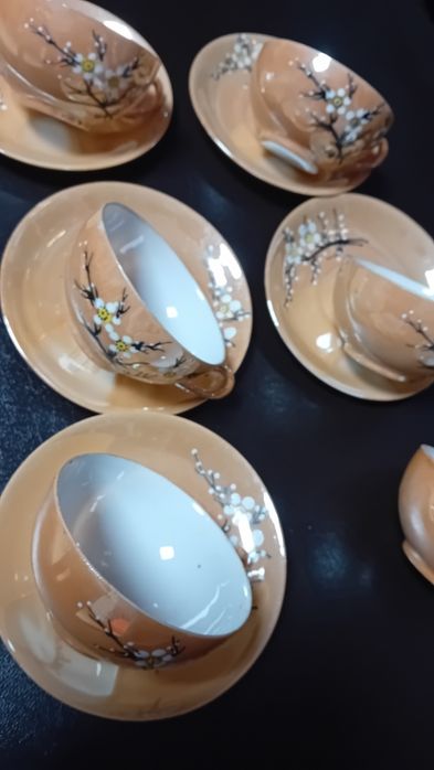 Сервиз  японски костен  порцелан