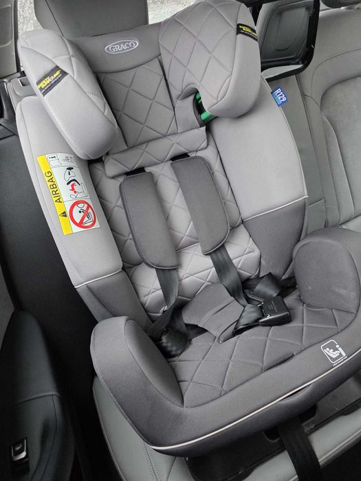 Scaun auto gri, GRACO SlimFit i-Size 0-36kg