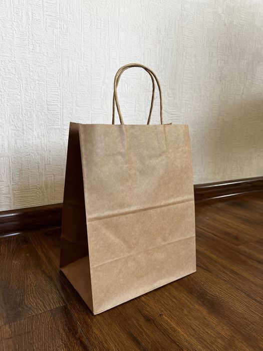 Крафтовые пакеты на заказ