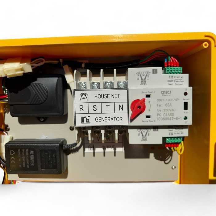 ATS Кутия ТРИФАЗНА с 6 пина за Автоматично Управление на Генератора