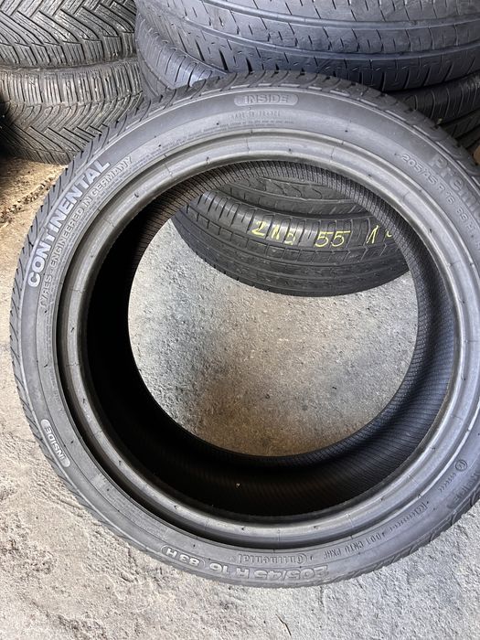 2 anvelope vara 205/45/16 , Continental , 6.2 mm !