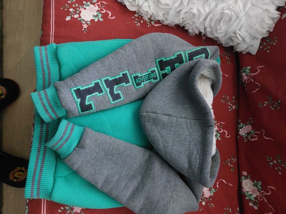 Детска зимна жилетка