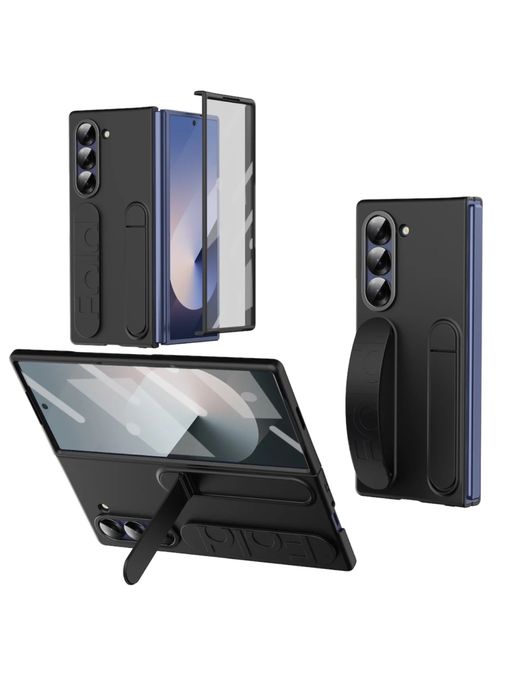 Samsung Z FOLD 7 Husa Hard Case Suport Protectie Folie Fata