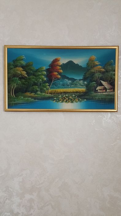 Картины масло природа