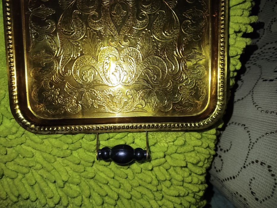 Поднос СССР , жёлтый