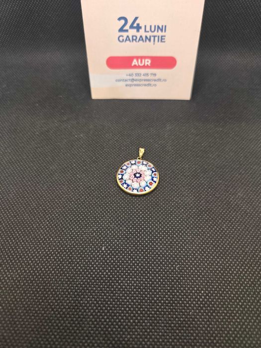 Pandantiv aur 18K 3.30g (49845.4 Ag11 Piata Nicolina) Garantie 2 ani!