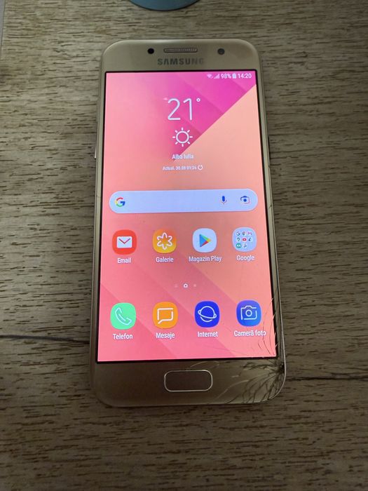 Samsung Galaxy A3 2017 , Ecran fisurat