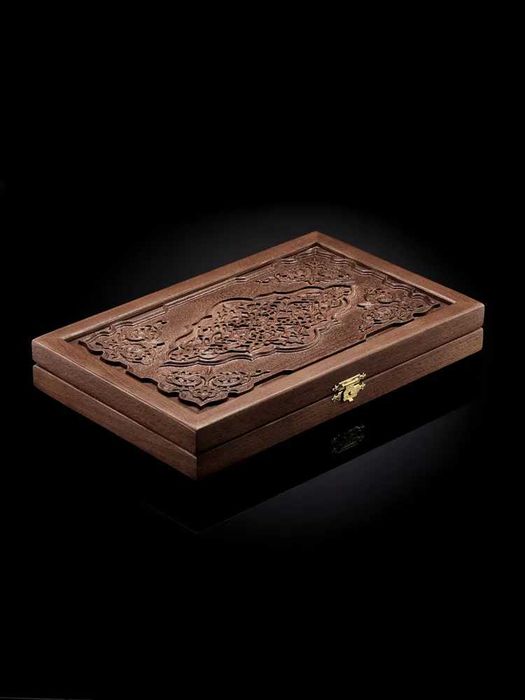 Нарды резные "Восточные 2" из массива бука (Россия)