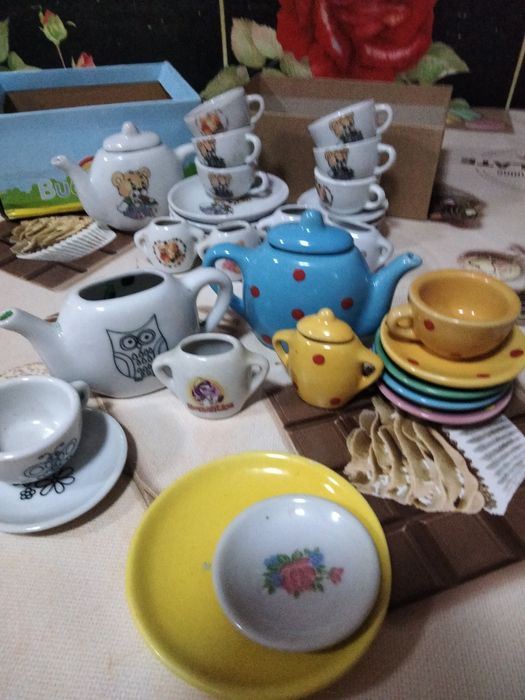 Пасуда кирамическая для игр