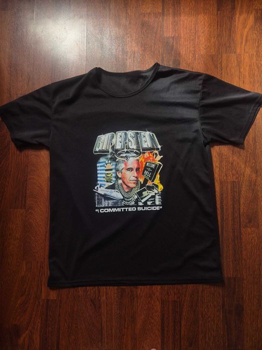 Футболка RIP Epstein / Джеффри Эпштейн