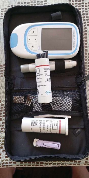 Машинка за мерене на кръв Coaguchek Inrange