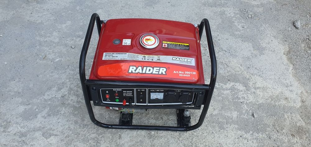 Generator benzina Raider , putere 2.8 kw, cadru metalic