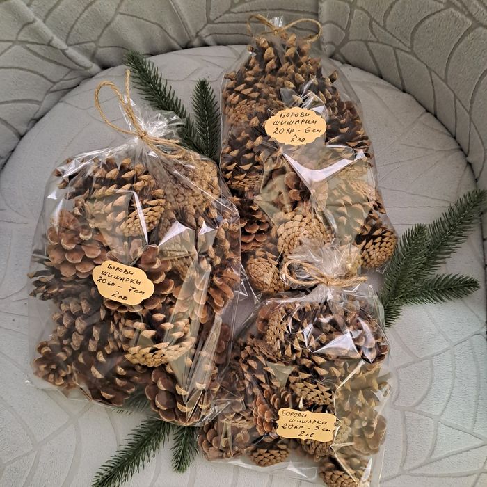 Естествени материали за декорации