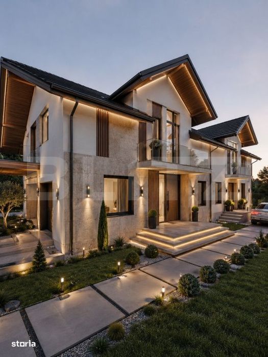 Casa Duplex la rosu, 222 mp utili, teren 423 mp, Burdujeni, Suceava
