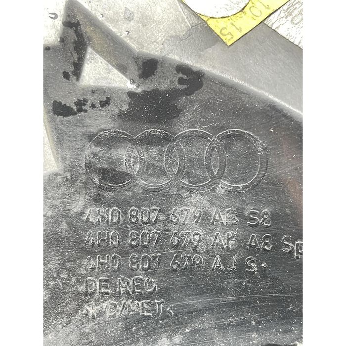 Лява долна решетка карбон на предна броня за audi a8 d4 4h - 4h0807679