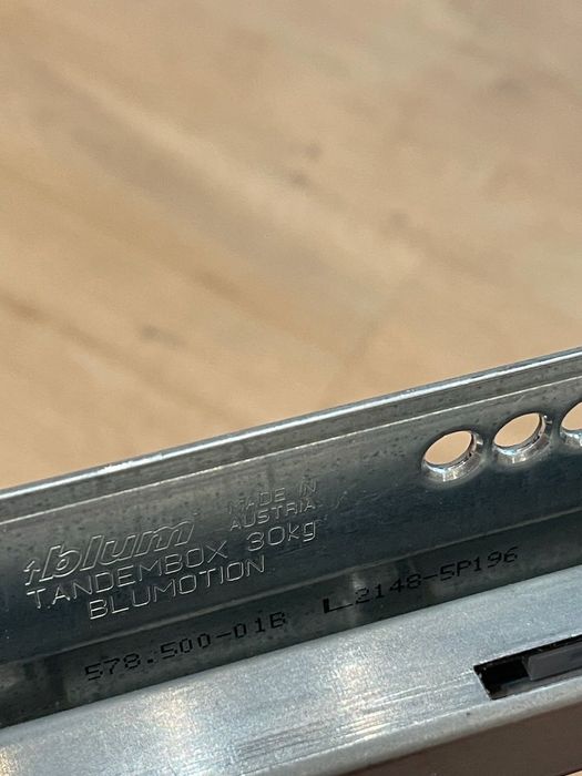 Sina De Corp Dr+Stg,TANDEMBOX BLUMOTION, 500mm, 30kg, 578.5001B