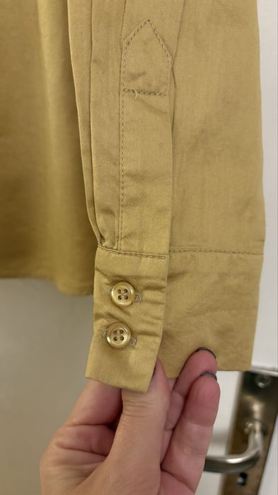 Дамска риза в цвят горчица Battibaleno