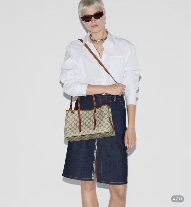 Сумка Тоут Gucci Emblem medium tote bag