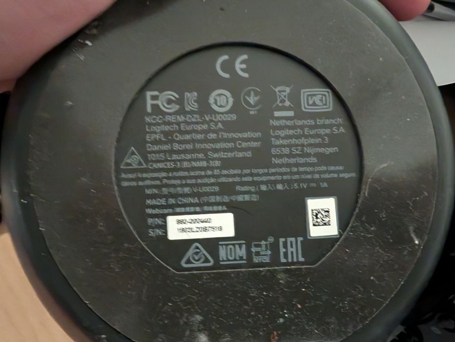 Camera Logitech full hd