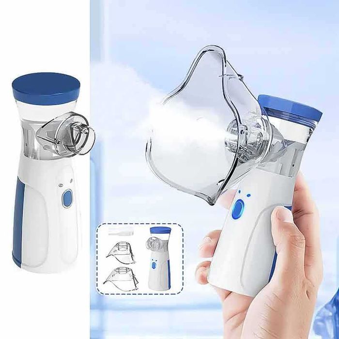 Инхалатор, преносим, пулверизатор за деца и възрастни, с аксесоари