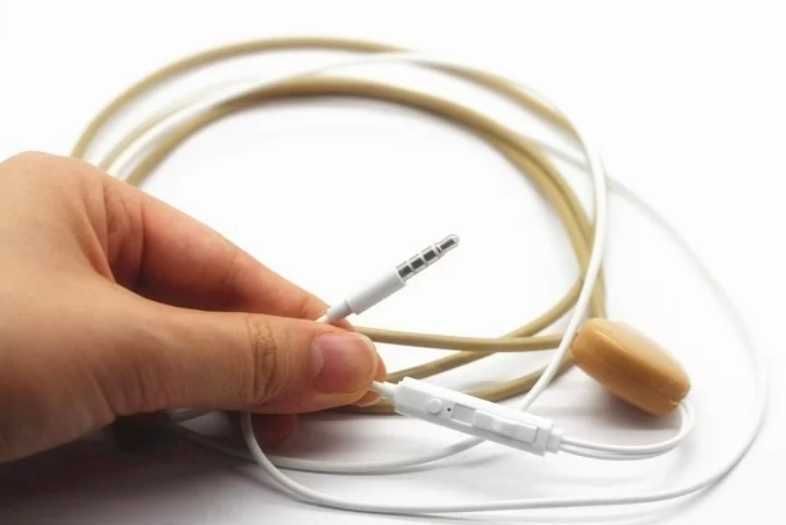 Cutiuta GSM + Casca Japoneza de Copiat Fara Telefon - Casti de Copiat