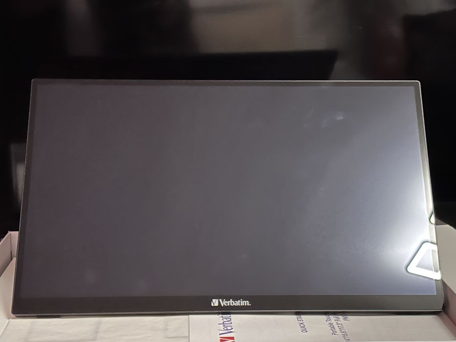 Monitor Portabil Touch Screen Verbatim Full HD 14 "  LED