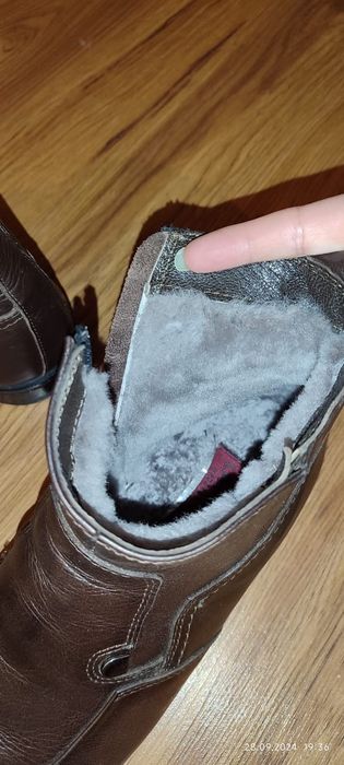 Зимняя обувь (кожа)