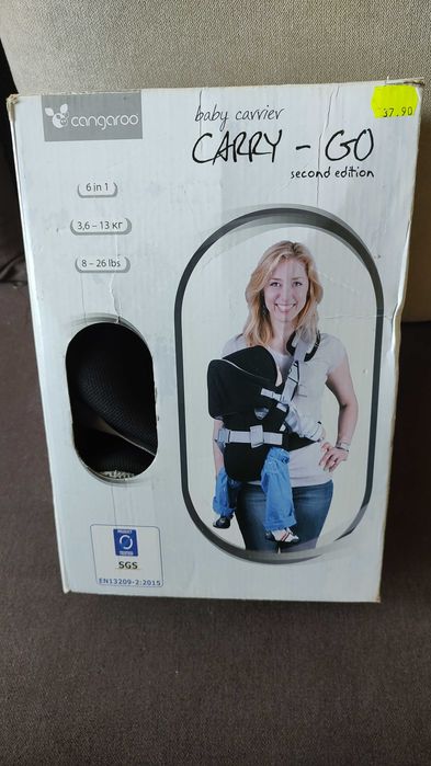 Кенгуру Cangaroo Carry- Go + колан за прохождане Cangaroo