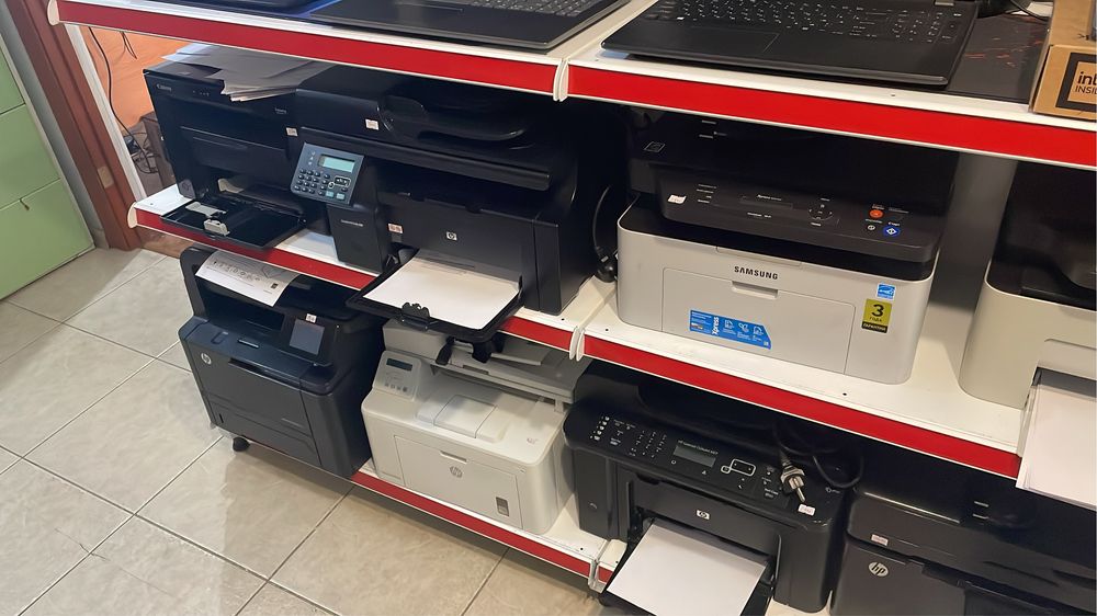 Принтер МФУ HP LaserJet, лазерный