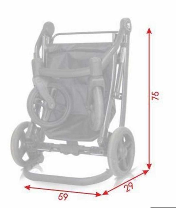 Бебешка количка 2 в 1 Ateso Milu Kids