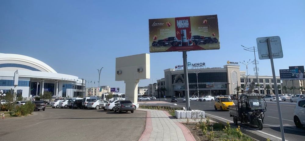 Buxoro// bilbordlar// led ekranlar// tashqi reklama joylash xizmati