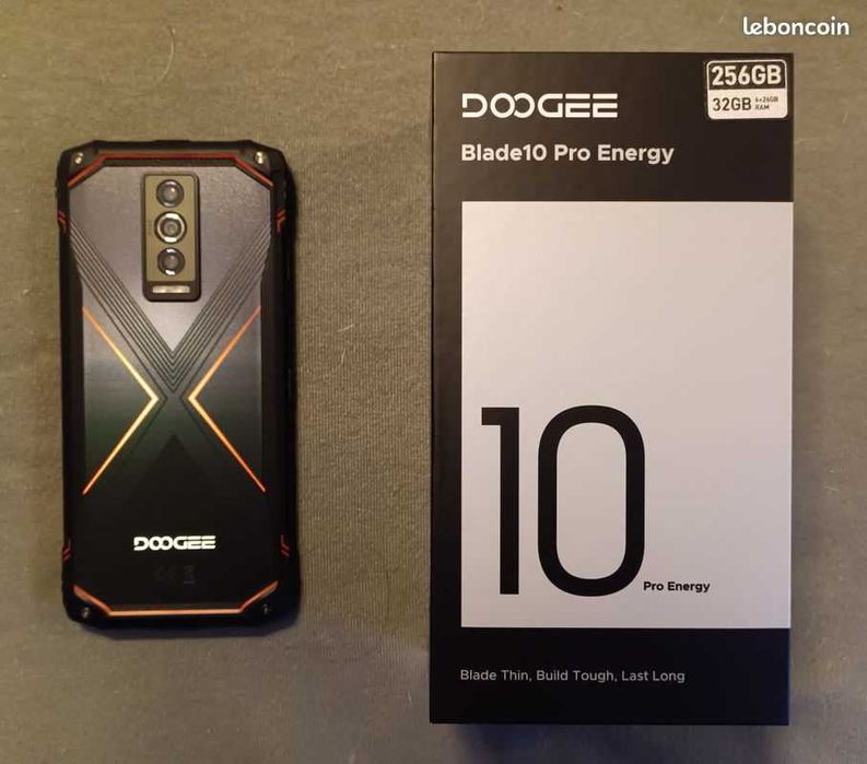 Doogee Blade10 Pro Energy 32GB RAM 256GB ROM, Ultra Slim с IP68 защита