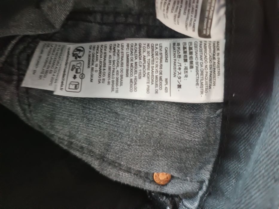 Levi’s 501 Original Fit – W31 L30 (M) – autentici