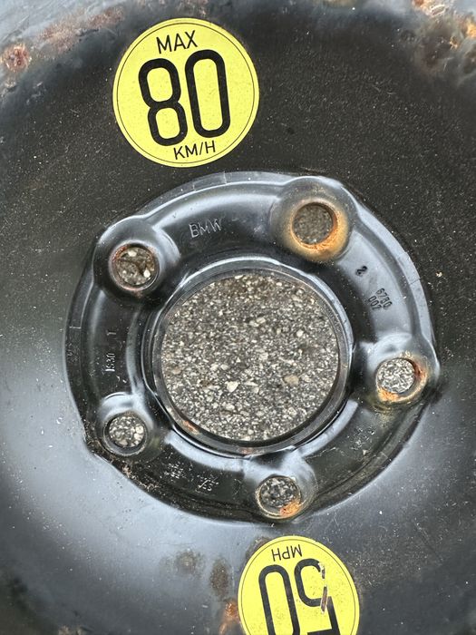 Резервна гума/патерица Bmw 125/80/17 Continental